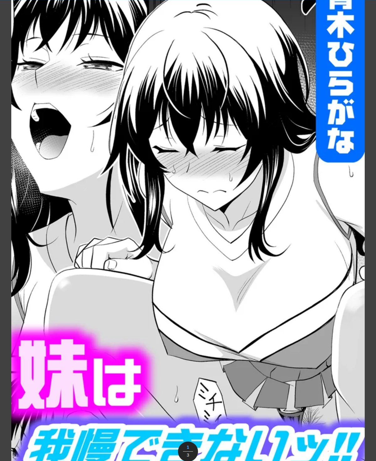 妹は我慢できないッ！！